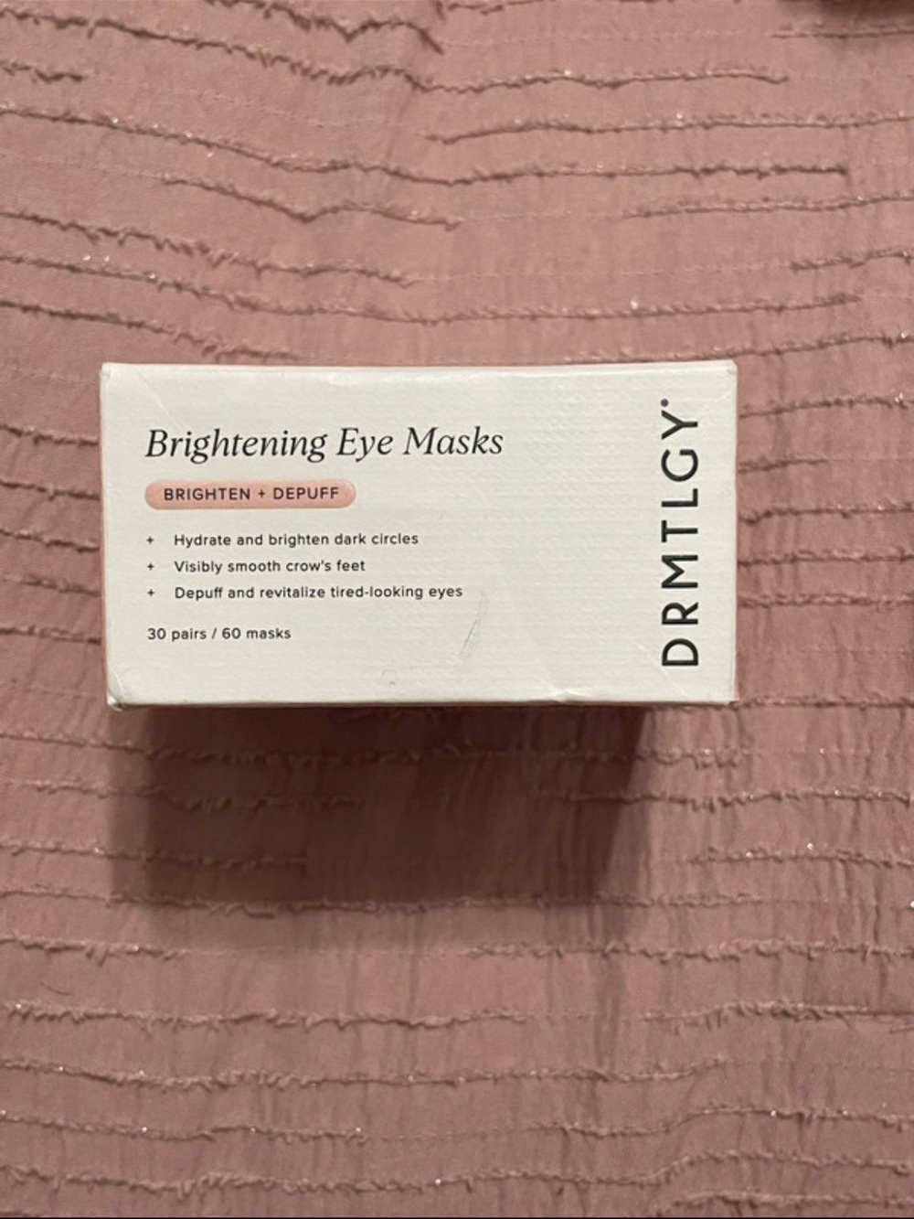 Drmtlgy Brightening Eye Masks